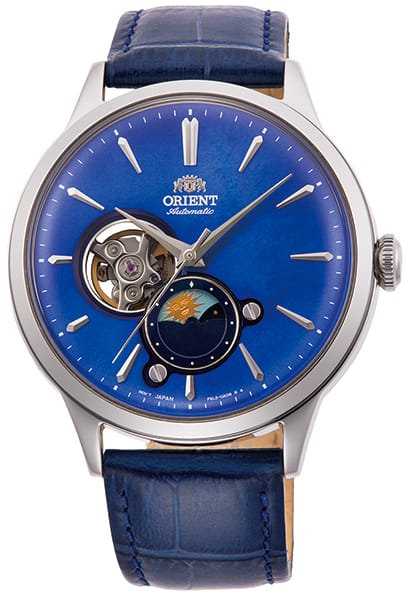 นาฬิกา ORIENT Classic รุ่น RA-AS0103A Sun & Moon Mechanical Men's watch