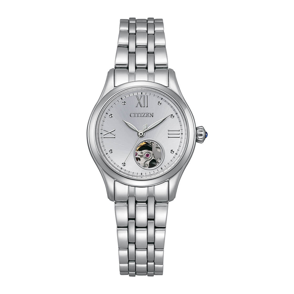 นาฬิกาผู้หญิง CITIZEN Open heart รุ่น PR1040-88A Ladies' Mechanical