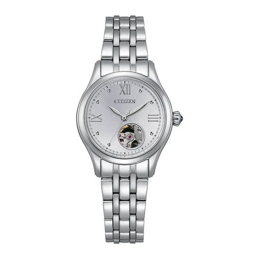 นาฬิกาผู้หญิง CITIZEN Open heart รุ่น PR1040-88A Ladies' Mechanical