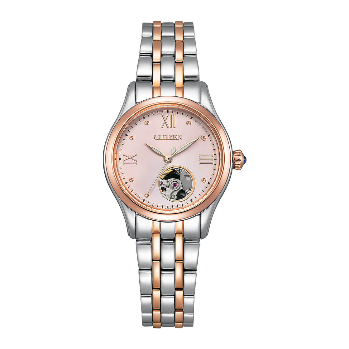 นาฬิกาผู้หญิง CITIZEN Open heart รุ่น PR1044-87X Ladies' Mechanical