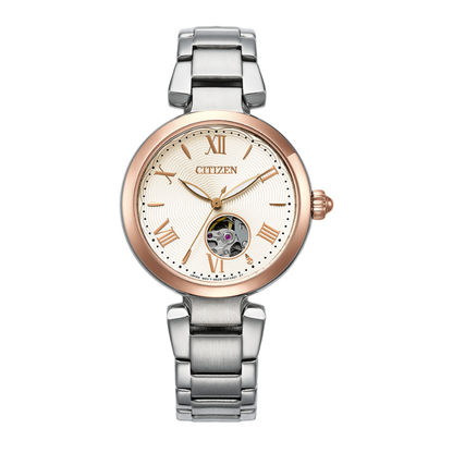 นาฬิกาผู้หญิง CITIZEN Open heart รุ่น PR1054-67A Ladies' Mechanical