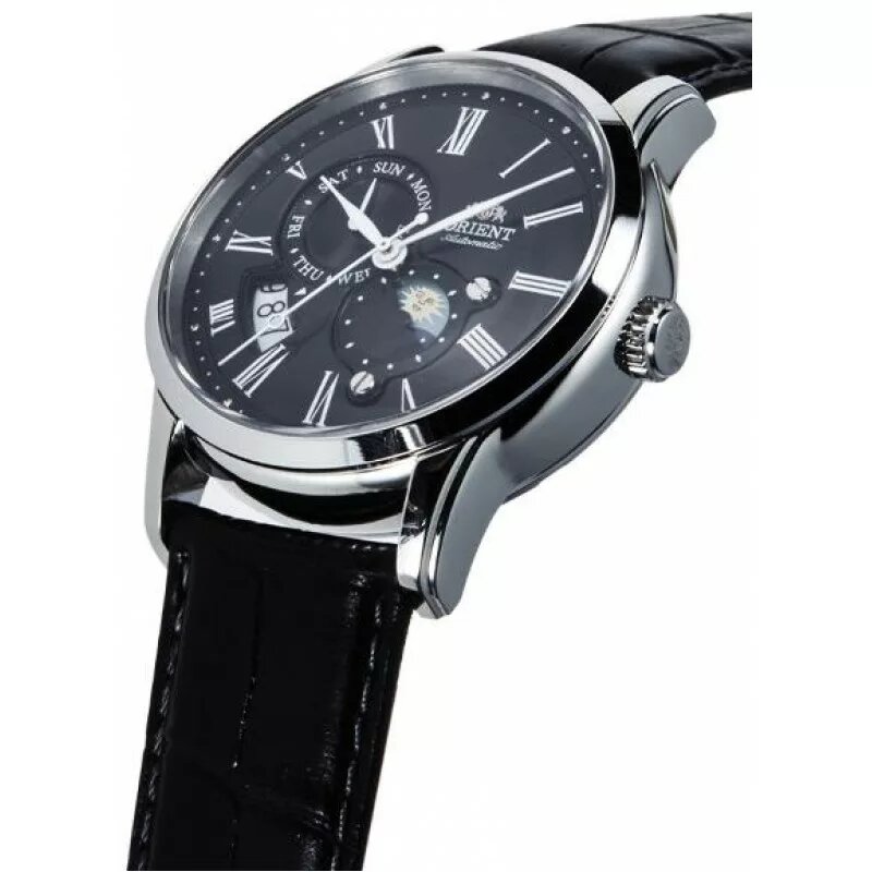 นาฬิกา ORIENT Classic รุ่น RA-AK0010B Sun & Moon Mechanical Men's watch