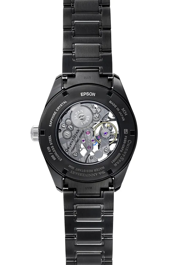 นาฬิกา ORIENT STAR M34 รุ่น RE-AZ0105N Skeleton 75th Anniversary Limited Edition 430 pcs.