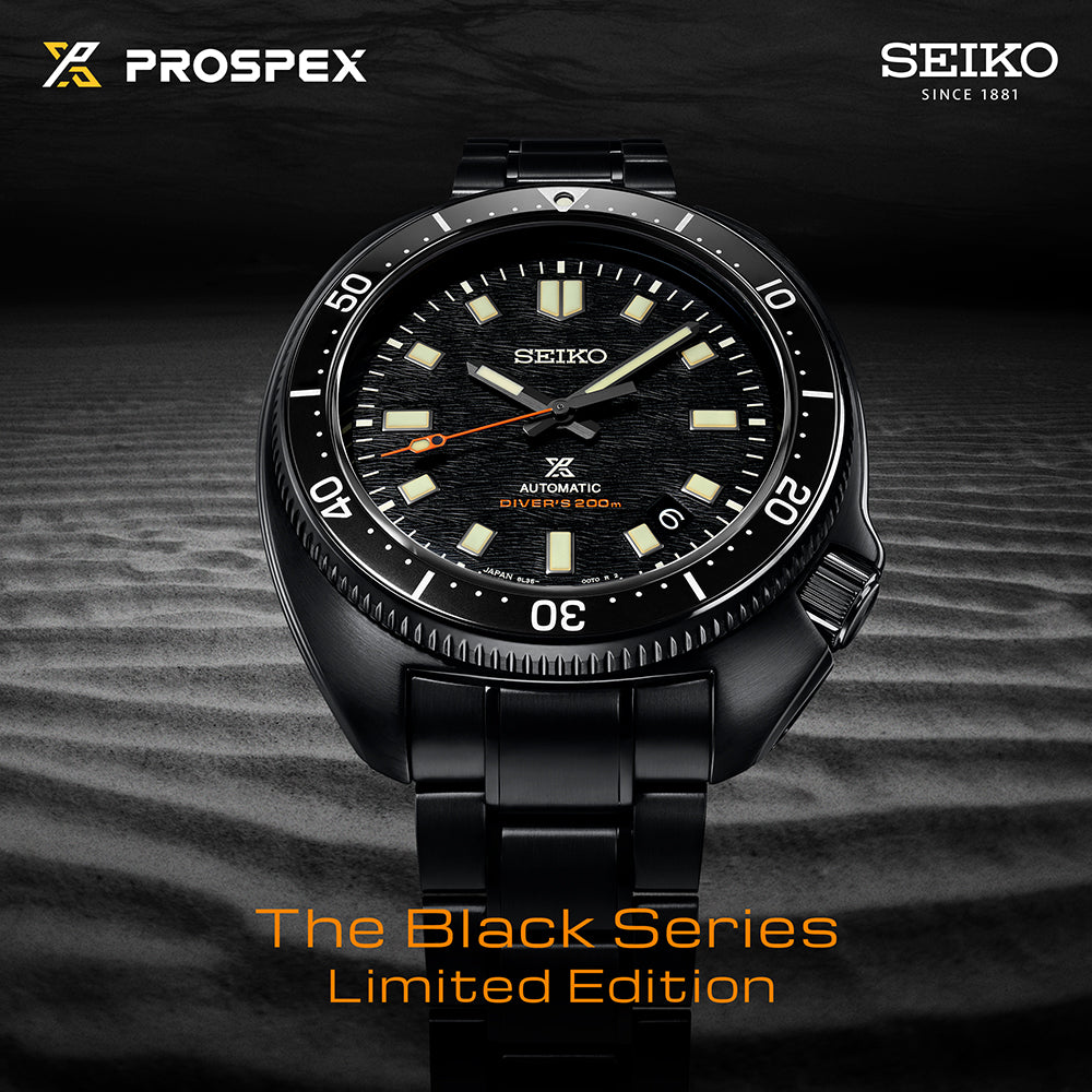 นาฬิกา SEIKO Prospex รุ่น SLA061 SLA061J SLA061J1 1970 The Black Series Limited edition of 1,000 pcs.