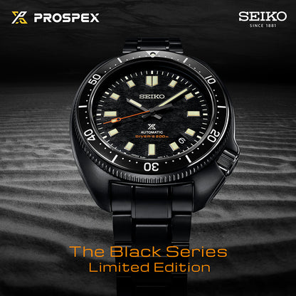 นาฬิกา SEIKO Prospex รุ่น SLA061 SLA061J SLA061J1 1970 The Black Series Limited edition of 1,000 pcs.