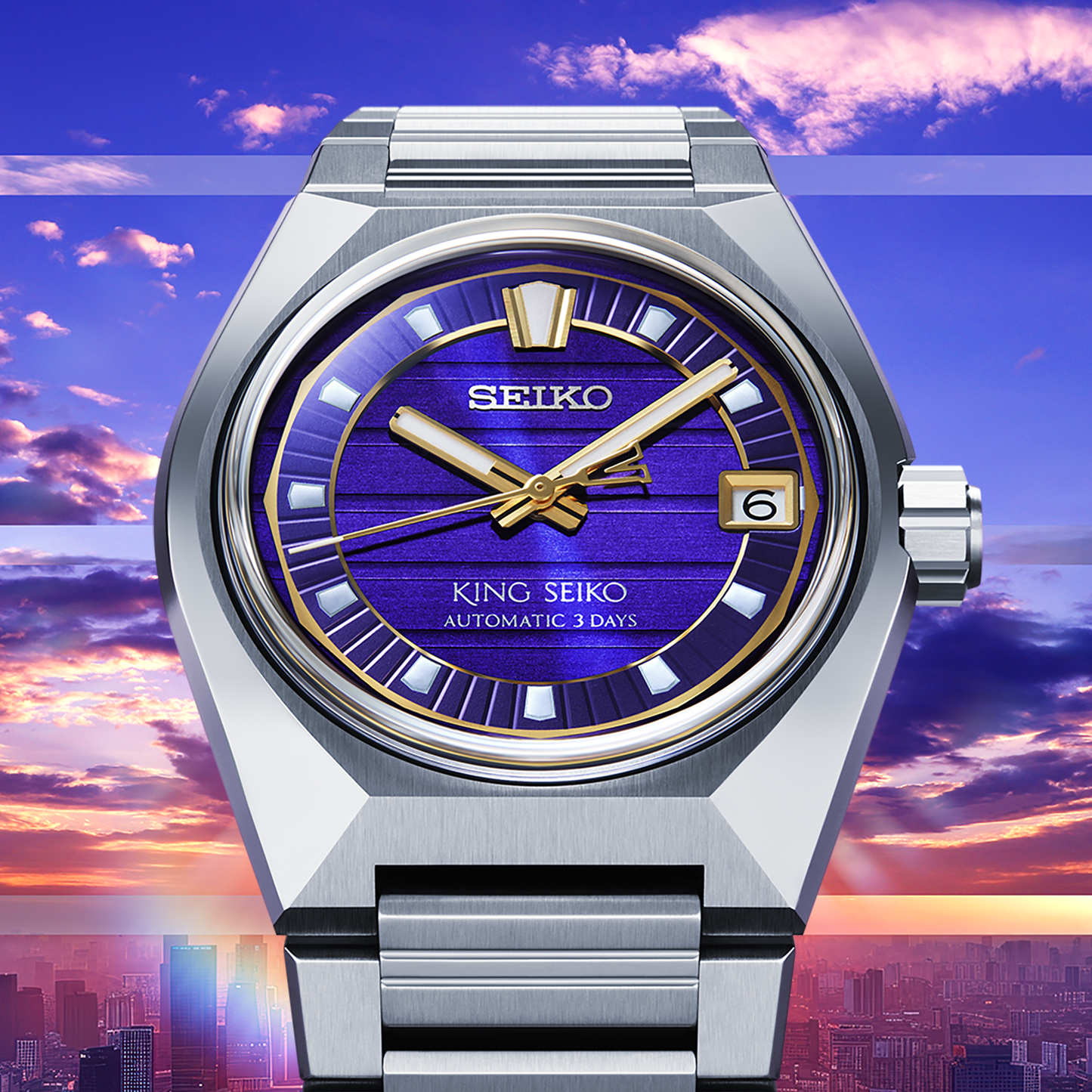 นาฬิกา KING SEIKO VANAC "Evening Twilight" รุ่น SLA083 SLA083J SLA083J1 Automatic
