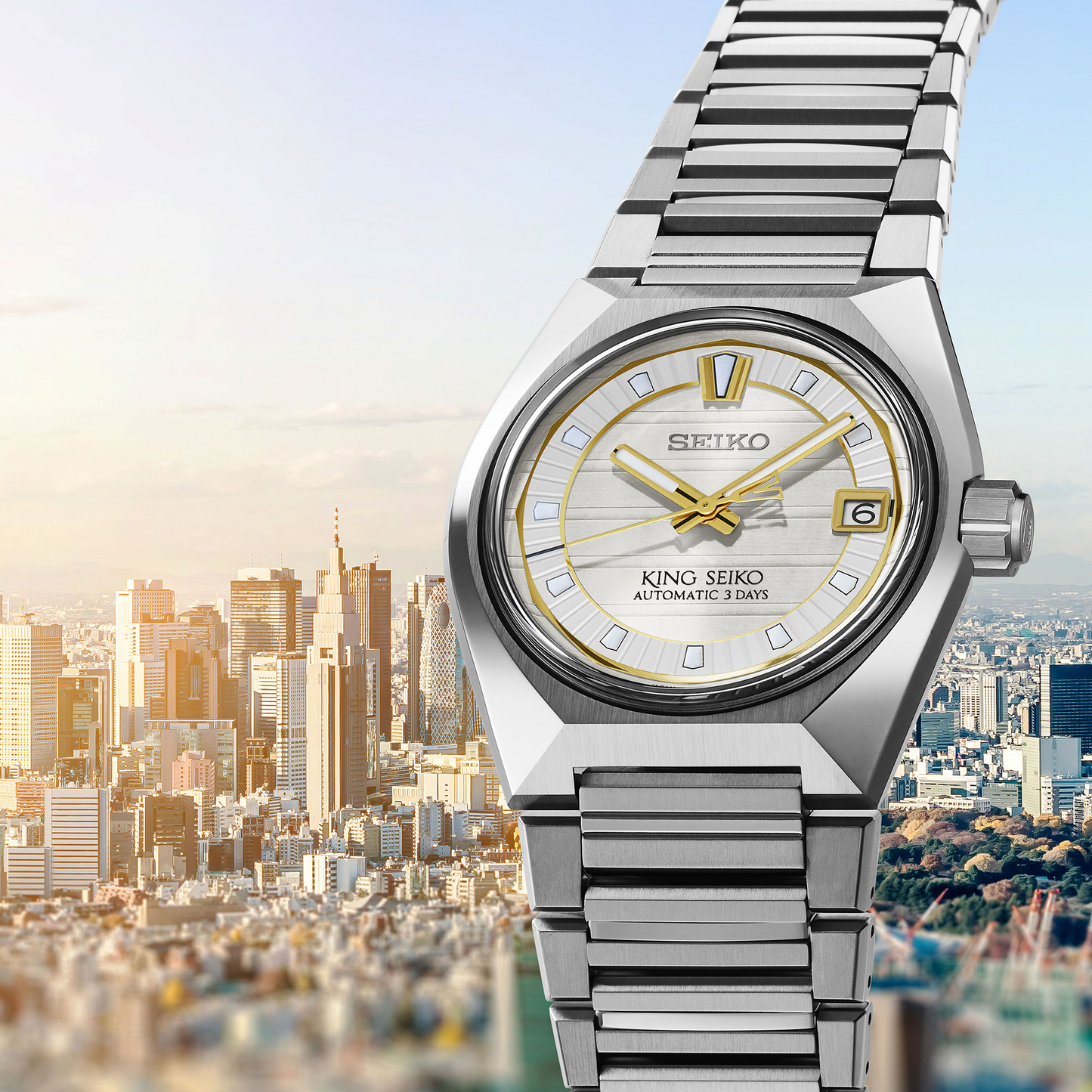 นาฬิกา KING SEIKO VANAC "Sunrise" รุ่น SLA087 SLA087J SLA087J1 Automatic
