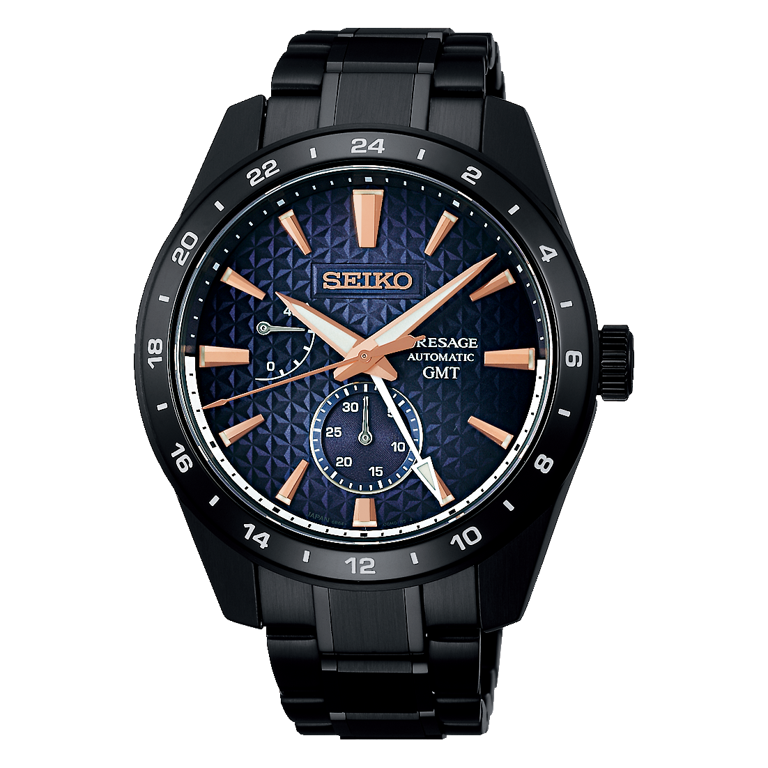 นาฬิกา SEIKO Presage GMT รุ่น SPB361 SPB361J SPB361J1 'Akebono' Sharp Edged Series Limited Edition of 2,000 Pcs.