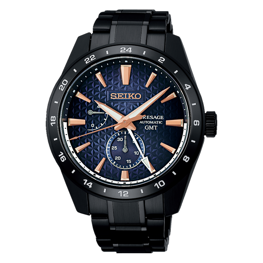 นาฬิกา SEIKO Presage GMT รุ่น SPB361 SPB361J SPB361J1 'Akebono' Sharp Edged Series Limited Edition of 2,000 Pcs.