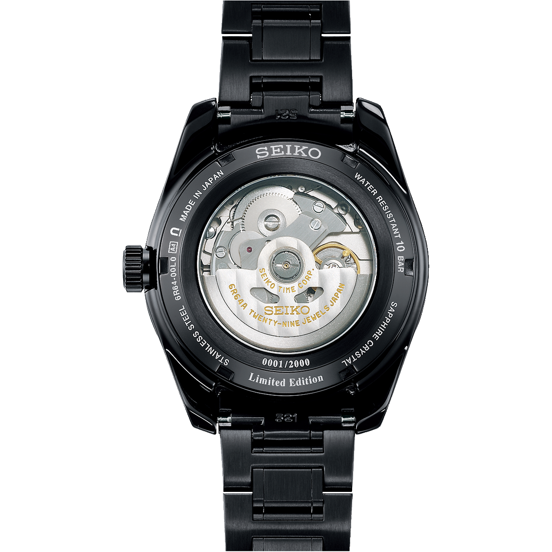 นาฬิกา SEIKO Presage GMT รุ่น SPB361 SPB361J SPB361J1 'Akebono' Sharp Edged Series Limited Edition of 2,000 Pcs.