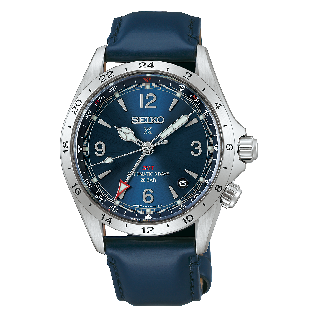 นาฬิกา SEIKO Prospex Alpinist รุ่น SPB377 SPB377J SPB377J1 Mechanical GMT Men's Watch