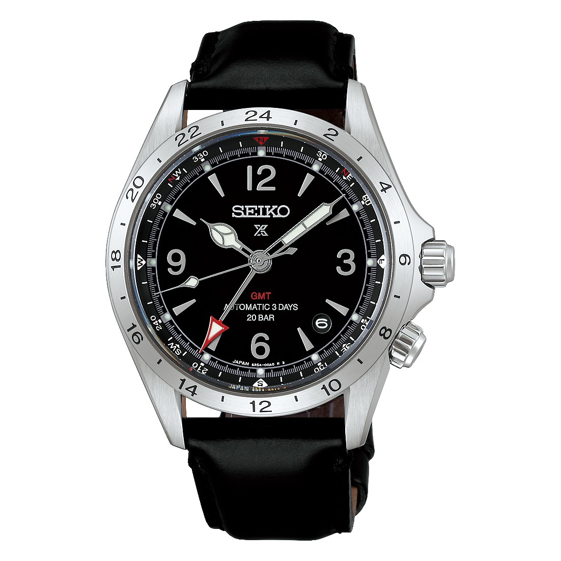 นาฬิกา SEIKO Prospex Alpinist รุ่น SPB379 SPB379J SPB379J1 Mechanical GMT Men's Watch