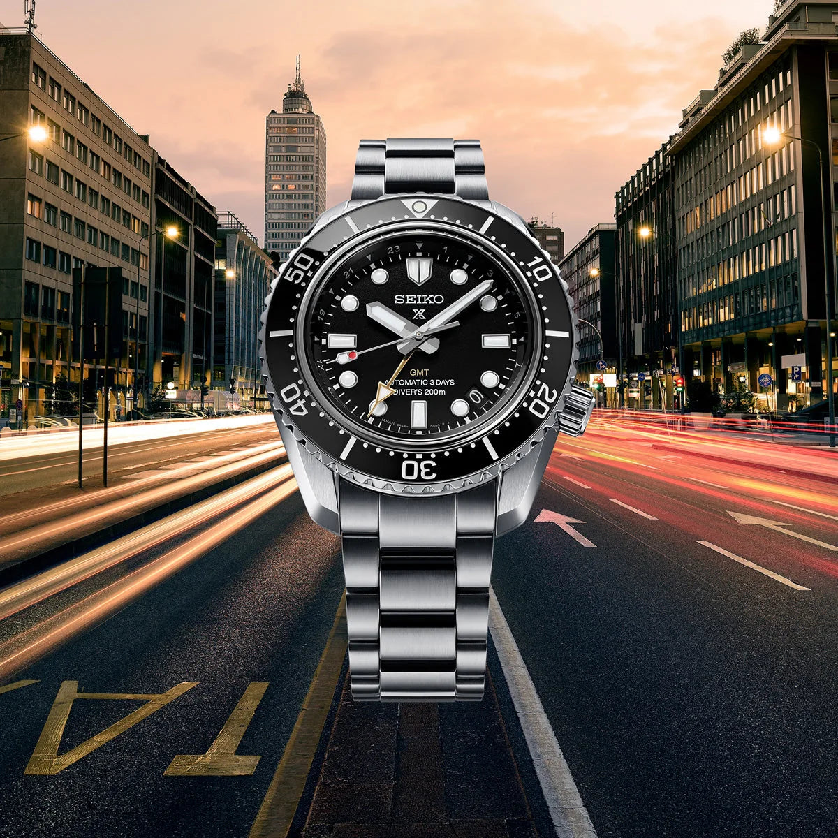 นาฬิกา SEIKO Prospex รุ่น SPB383 SPB383J SPB383J1 1968 Heritage Diver's GMT Watch