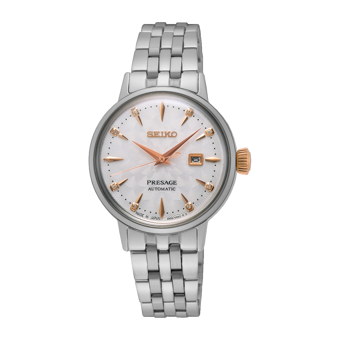 นาฬิกาผู้หญิง SEIKO Presage Cocktail Time รุ่น SRE009 SRE009J SRE009J1 'Clover Club' Automatic Women's Watch
