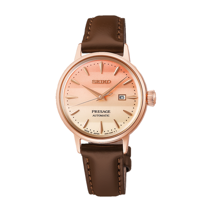 นาฬิกาผู้หญิง SEIKO Presage Cocktail Time รุ่น SRE014 SRE014J SRE014J1 ‘Pinky Twilight’ STAR BAR Limited Edition of 5,000 pcs.