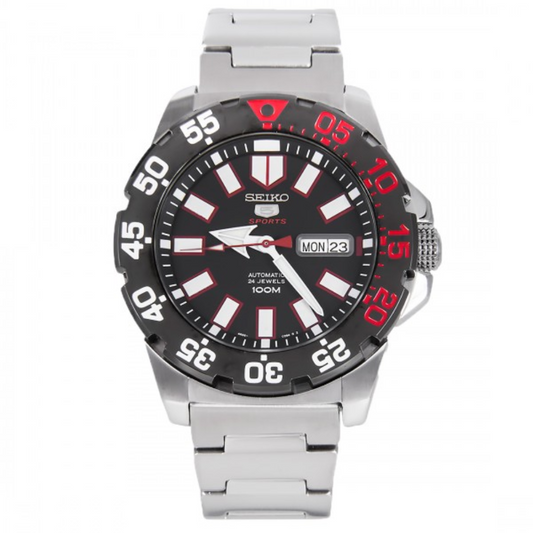 นาฬิกา SEIKO 5 Sports Mini Monster Men's Watch รุ่น SRP487 SRP487K SRP487K1 Automatic