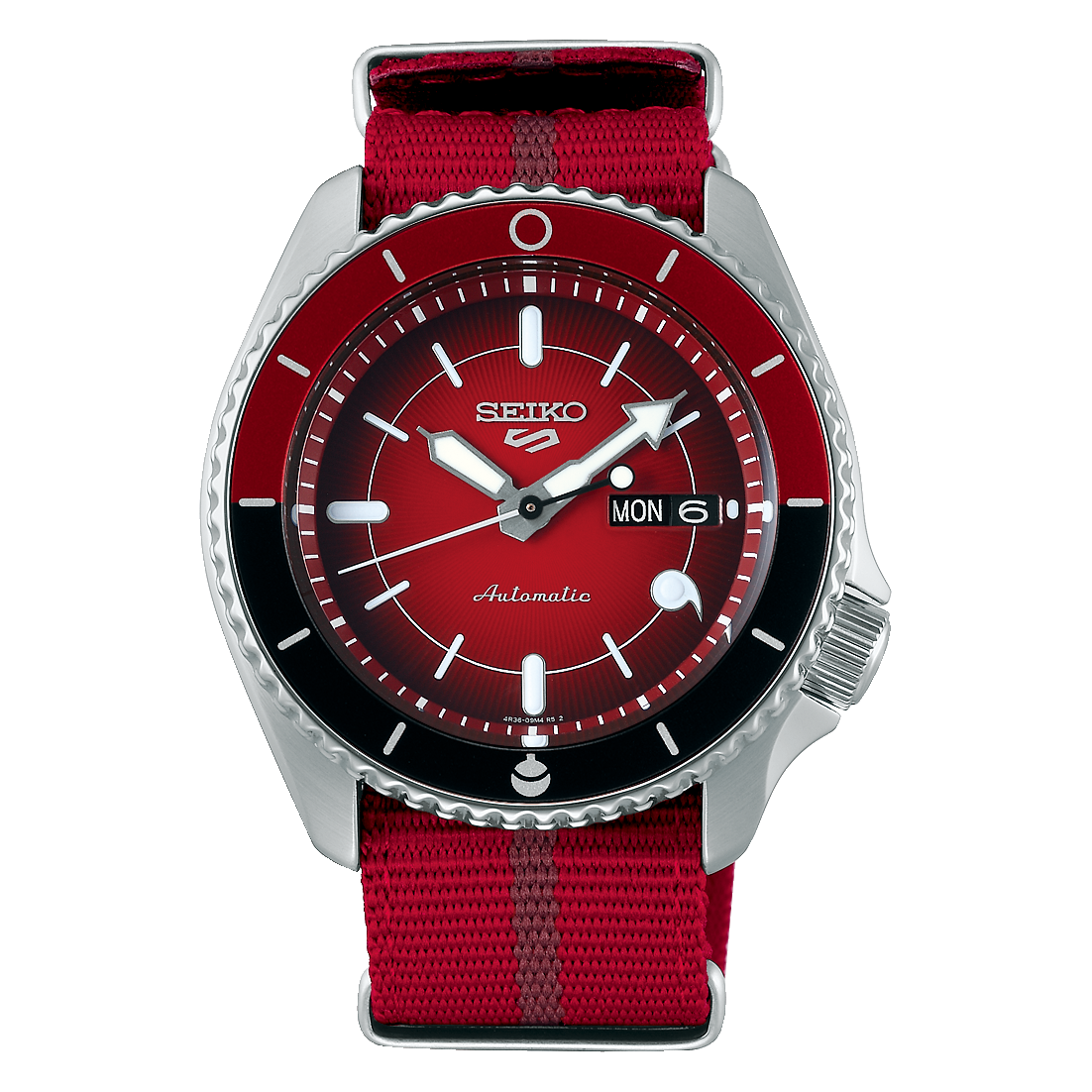 นาฬิกา SEIKO 5 Sports x NARUTO & BORUTO รุ่น SRPF67 SRPF67K SRPF67K1 'SARADA' Limited Edition of 6,500 Pcs.