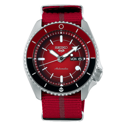 นาฬิกา SEIKO 5 Sports x NARUTO & BORUTO รุ่น SRPF67 SRPF67K SRPF67K1 'SARADA' Limited Edition of 6,500 Pcs.
