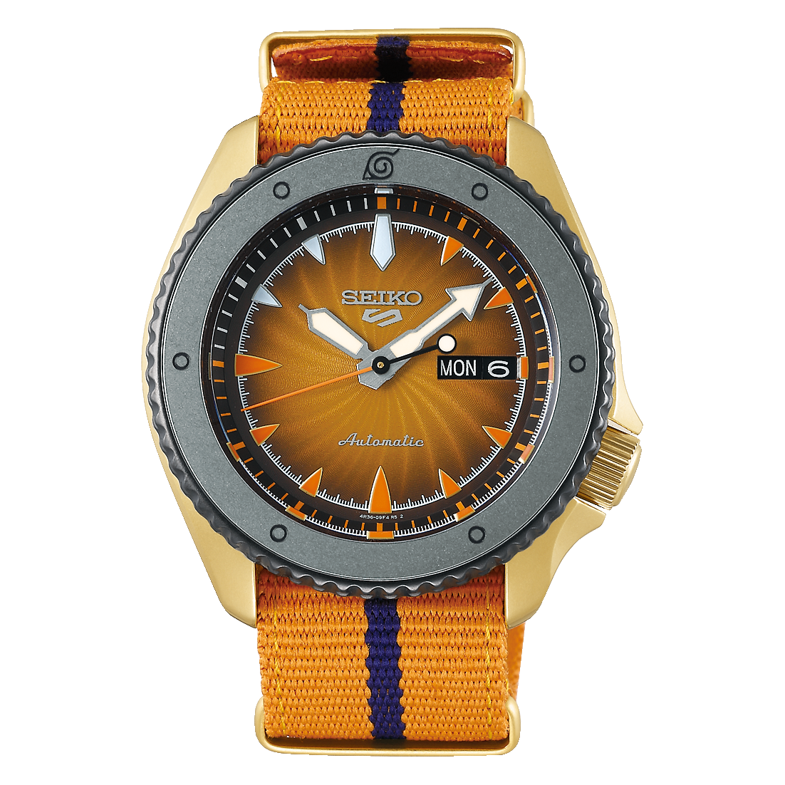 นาฬิกา SEIKO 5 Sports x NARUTO & BORUTO รุ่น SRPF70 SRPF70K SRPF70K1 'NARUTO' Limited Edition of 6,500 Pcs.