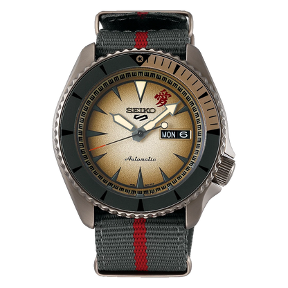 นาฬิกา SEIKO 5 Sports x NARUTO & BORUTO รุ่น SRPF71 SRPF71K SRPF71K1 'GAARA' Limited Edition of 6,500 Pcs.