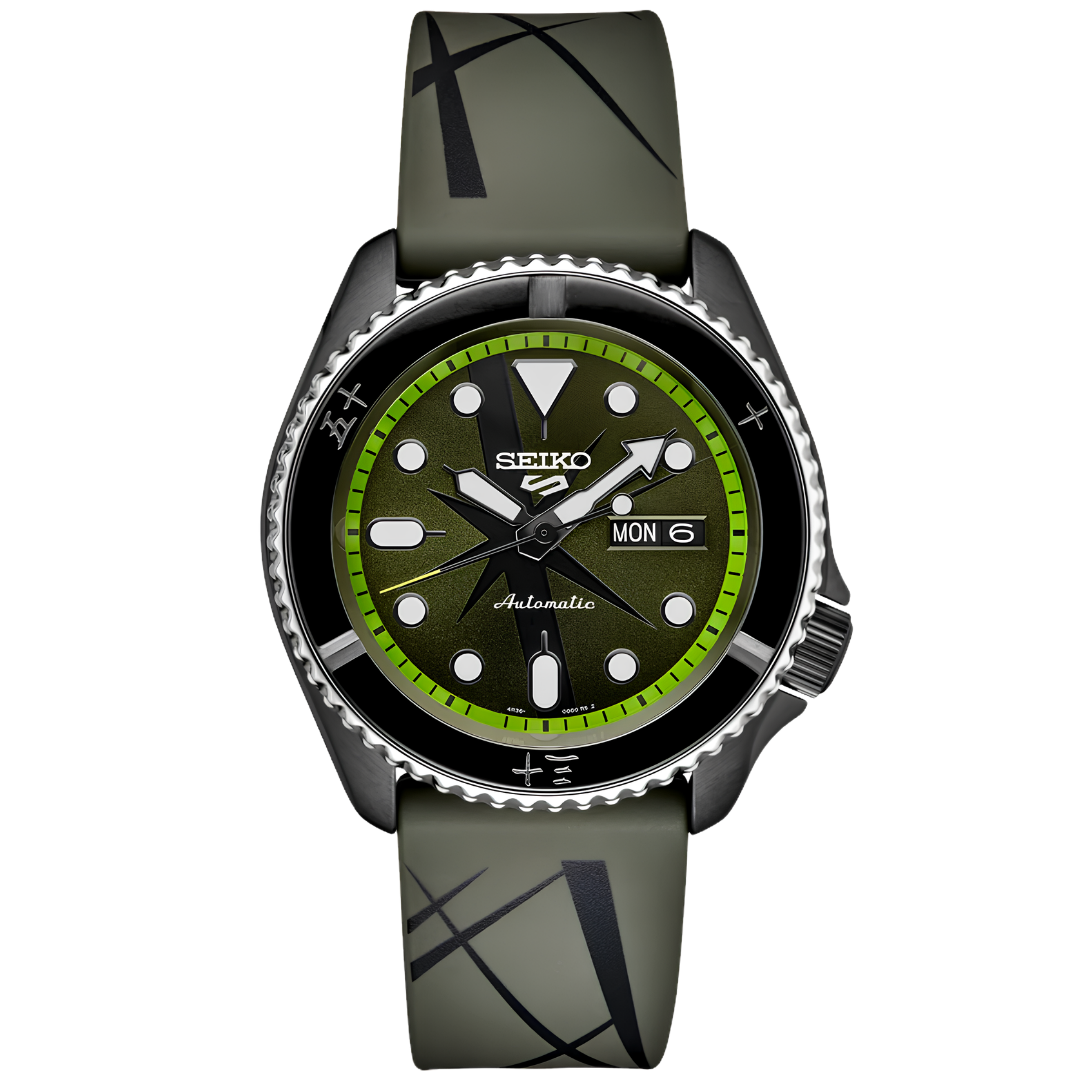นาฬิกา SEIKO 5 Sports x ONE PIECE รุ่น SRPH67 SRPH67K SRPH67K1 'Zoro’ Limited Edition of 5,000 Pcs.