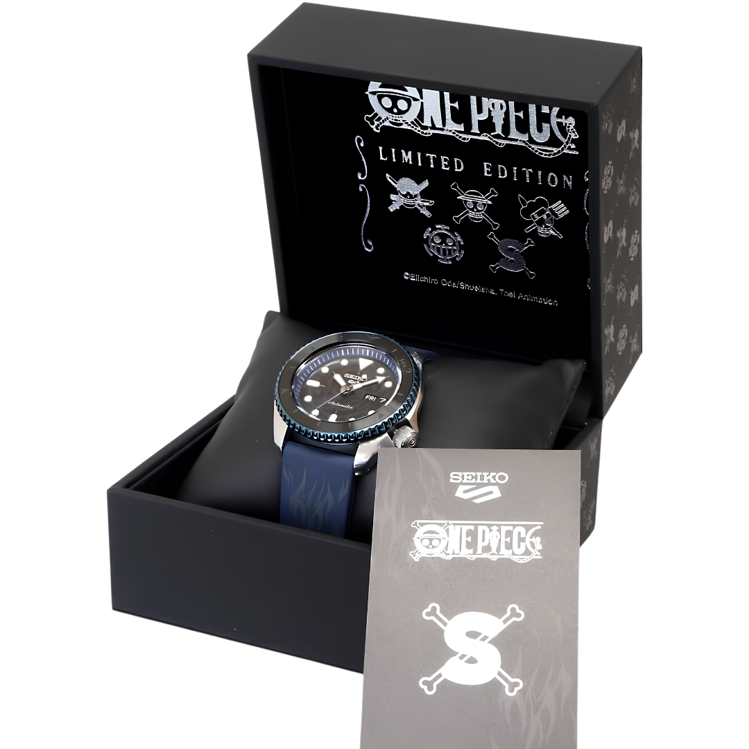 นาฬิกา SEIKO 5 Sports x ONE PIECE รุ่น SRPH71 SRPH71K SRPH71K1 'Sabo’ Limited Edition of 5,000 Pcs.