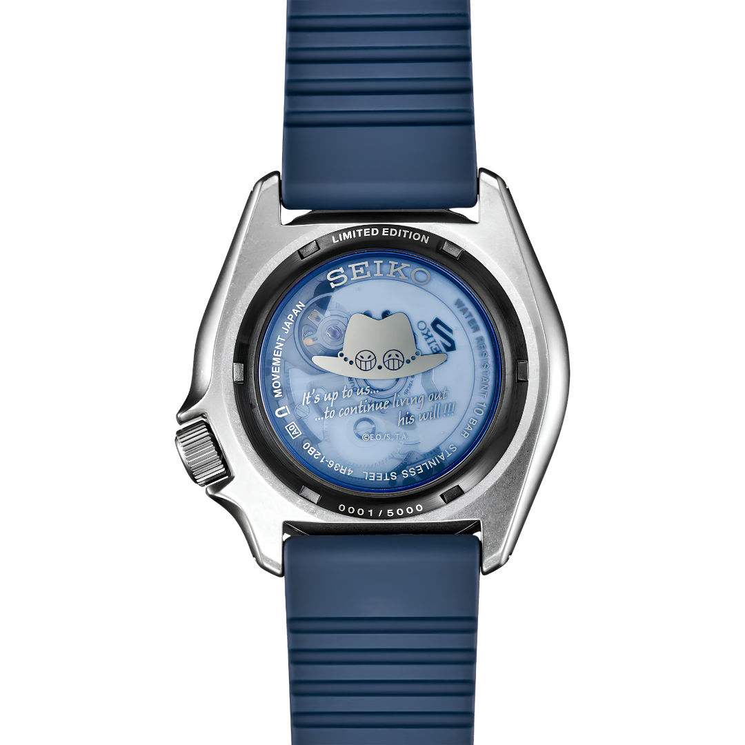 นาฬิกา SEIKO 5 Sports x ONE PIECE รุ่น SRPH71 SRPH71K SRPH71K1 'Sabo’ Limited Edition of 5,000 Pcs.