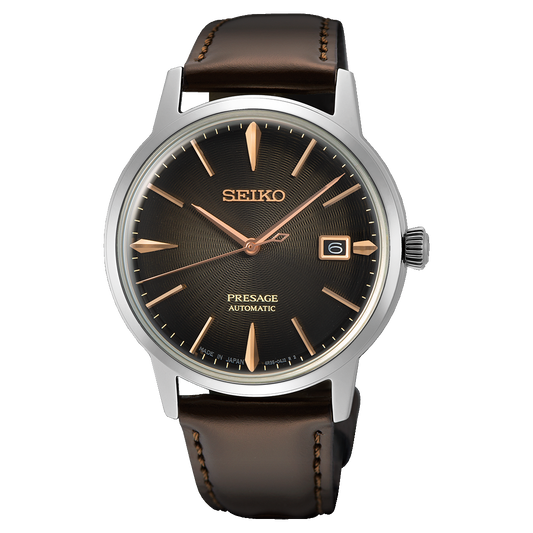 นาฬิกา SEIKO Presage Cocktail Time รุ่น SRPJ17 SRPJ17J SRPJ17J1 'The Irish Coffee' Automatic Men's Watch