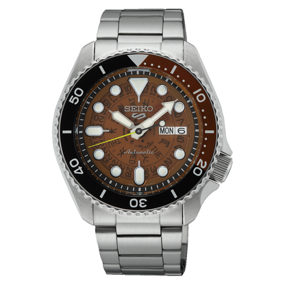 นาฬิกา SEIKO 5 Sports Skeleton dial รุ่น SRPJ47 SRPJ47K SRPJ47K1 Automatic Men's Watch