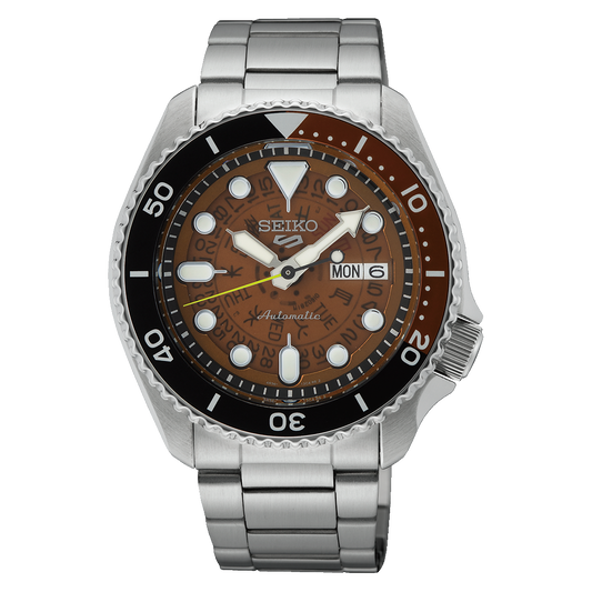 นาฬิกา SEIKO 5 Sports Skeleton dial รุ่น SRPJ47 SRPJ47K SRPJ47K1 Automatic Men's Watch