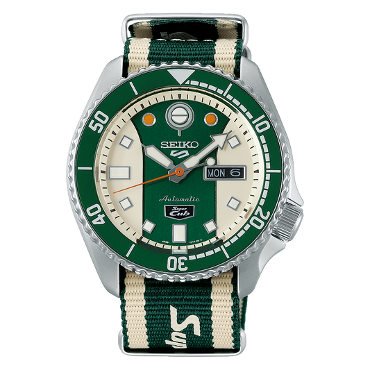 นาฬิกา SEIKO 5 Sports รุ่น SRPJ49 SRPJ49K SRPJ49K1 Super Cub Limited Edition of 6,000 Pcs.
