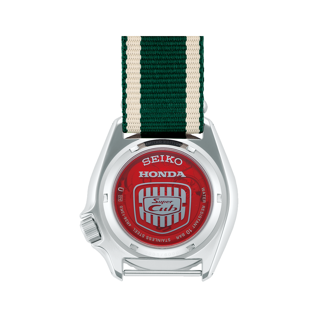 นาฬิกา SEIKO 5 Sports รุ่น SRPJ49 SRPJ49K SRPJ49K1 Super Cub Limited Edition of 6,000 Pcs.
