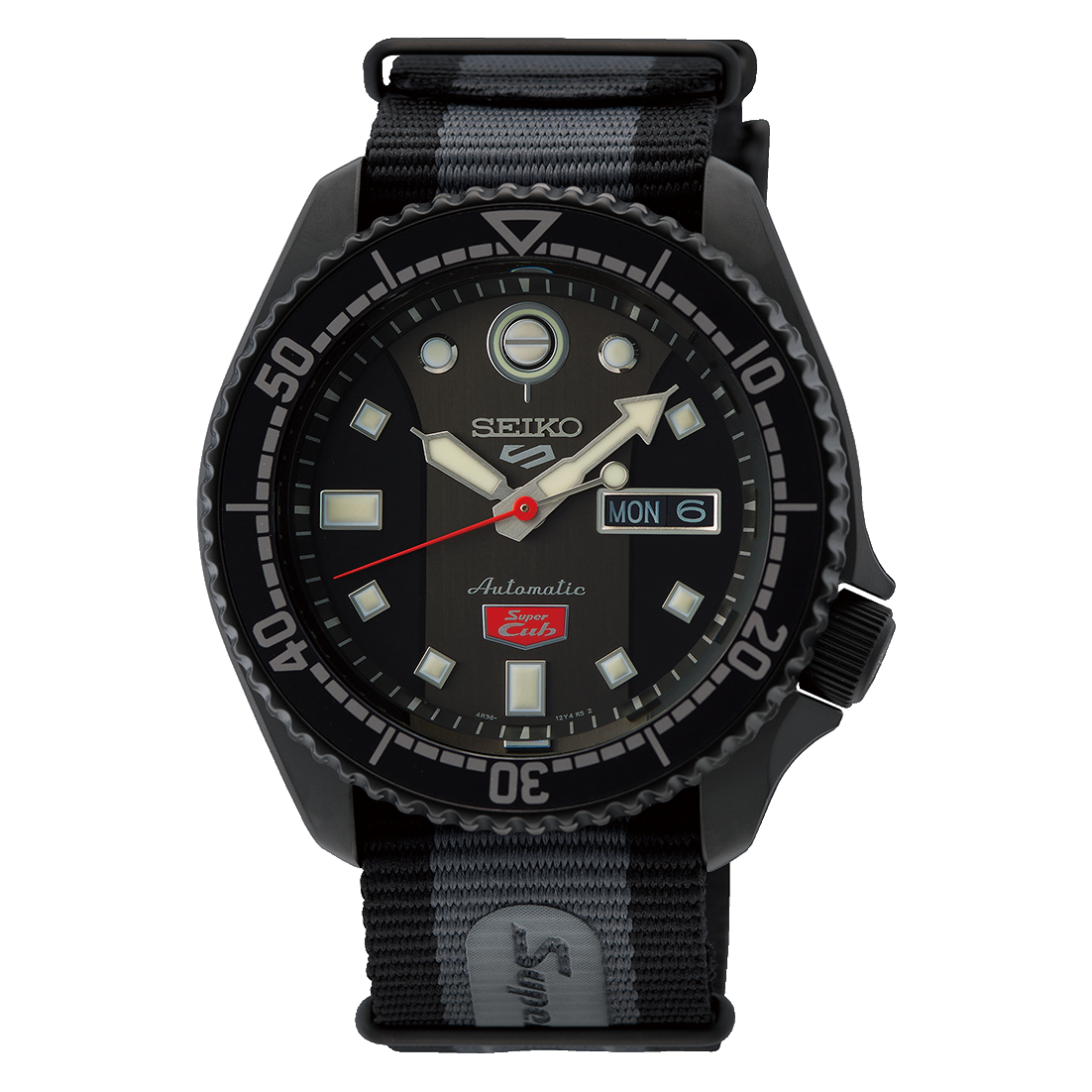 นาฬิกา SEIKO 5 Sports รุ่น SRPJ75 SRPJ75K SRPJ75K1 Super Cub Limited Edition of 5,000 Pcs.