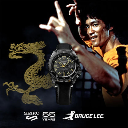 นาฬิกา SEIKO 5 Sports รุ่น SRPK39 SRPK39K SRPK39K1 Bruce Lee Limited Edition of 15,000 Pcs.