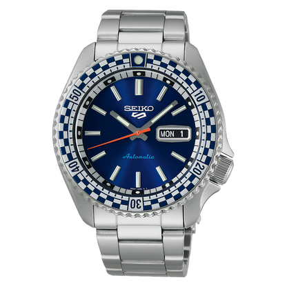นาฬิกา SEIKO 5 Sports รุ่น SRPK65 SRPK65K SRPK65K1 ‘Checker Flag’ Special Edition Automatic Men's Watch