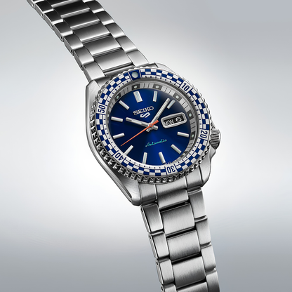 นาฬิกา SEIKO 5 Sports รุ่น SRPK65 SRPK65K SRPK65K1 ‘Checker Flag’ Special Edition Automatic Men's Watch