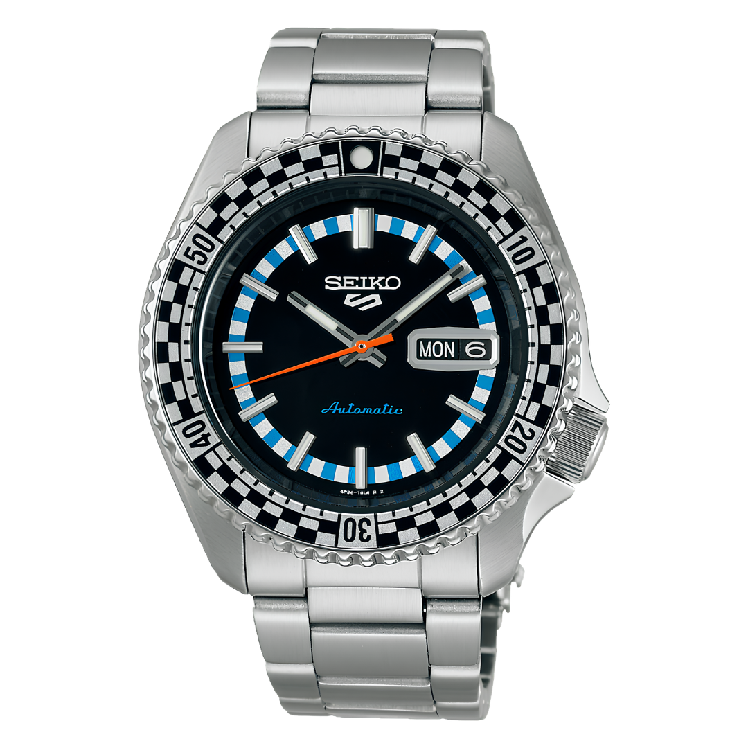 นาฬิกา SEIKO 5 Sports รุ่น SRPK67 SRPK67K SRPK67K1 ‘Checker Flag’ Special Edition Automatic Men's Watch