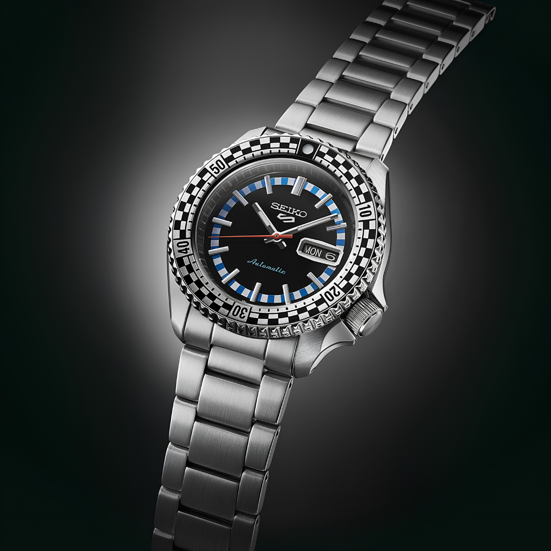 นาฬิกา SEIKO 5 Sports รุ่น SRPK67 SRPK67K SRPK67K1 ‘Checker Flag’ Special Edition Automatic Men's Watch