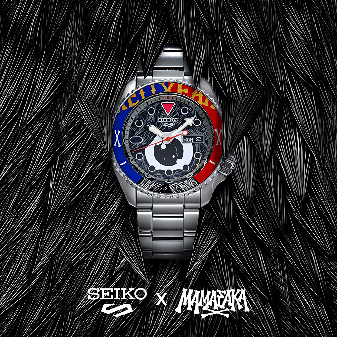นาฬิกา SEIKO 5 Sports x MAMAFAKA รุ่น SRPK79 SRPK79K SRPK79K1 Thailand Limited Edition of 1,000 Pcs.