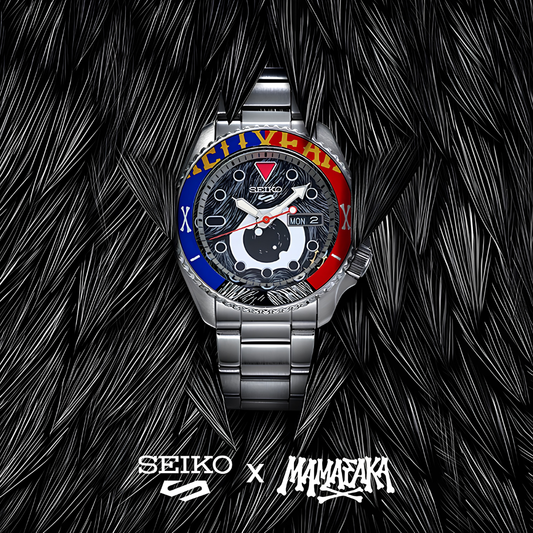 นาฬิกา SEIKO 5 Sports x MAMAFAKA รุ่น SRPK79 SRPK79K SRPK79K1 Thailand Limited Edition of 1,000 Pcs.