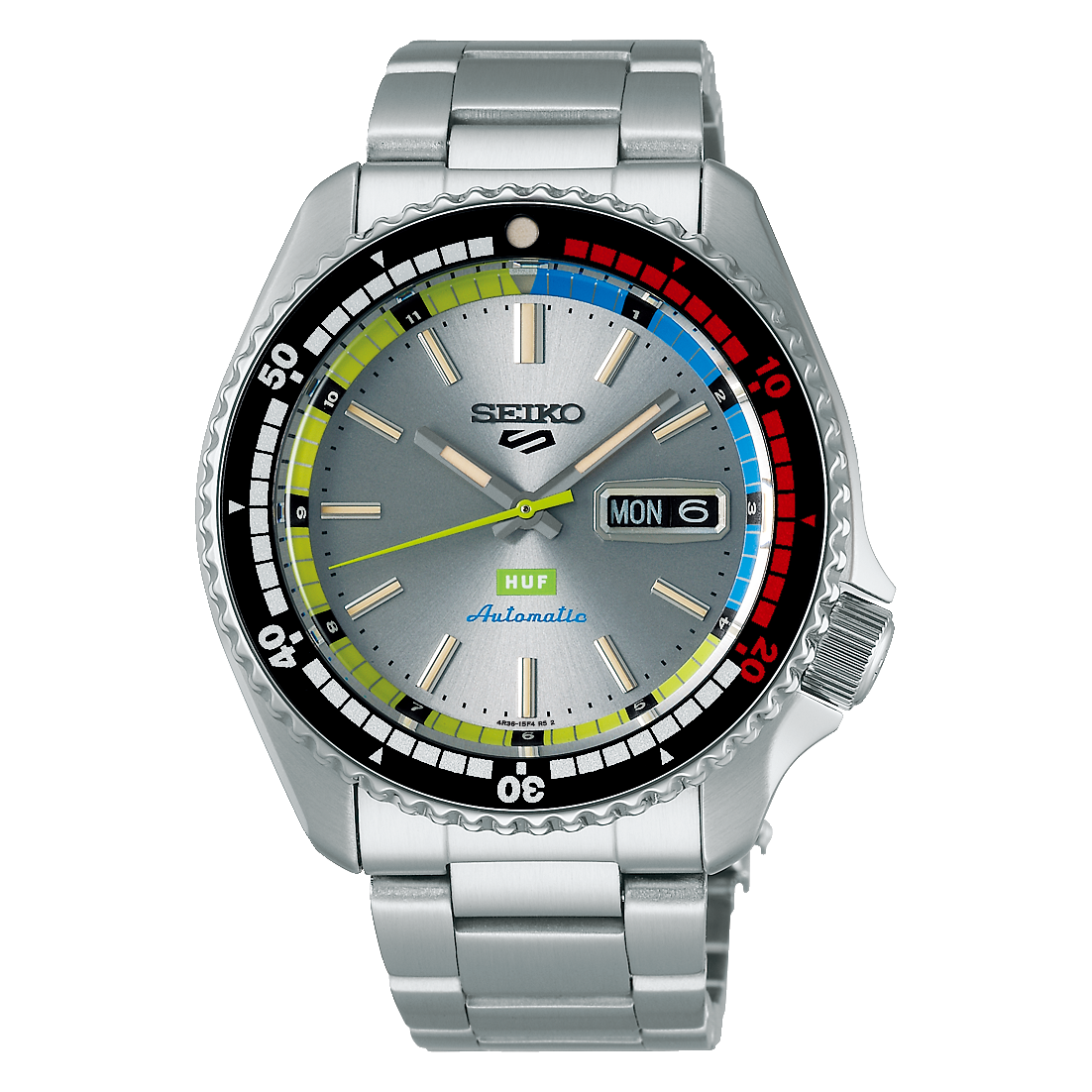 นาฬิกา SEIKO 5 Sports รุ่น SRPL33 SRPL33K SRPL33K1 HUF Limited Edition of 7,000 Pcs.