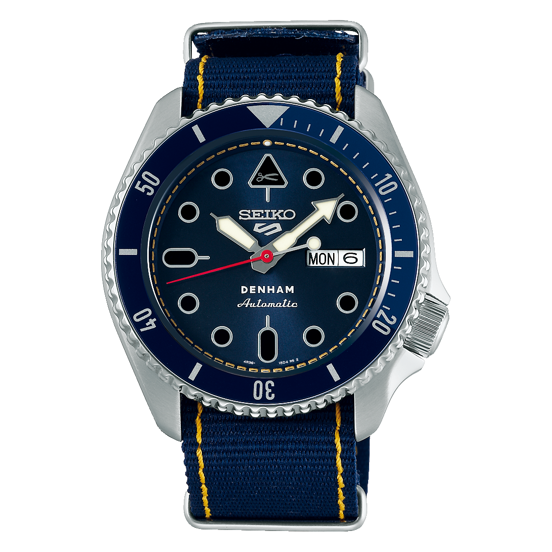 นาฬิกา SEIKO 5 Sports รุ่น SRPL35 SRPL35K SRPL35K1 DENHAM Limited Edition of 2,000 Pcs.
