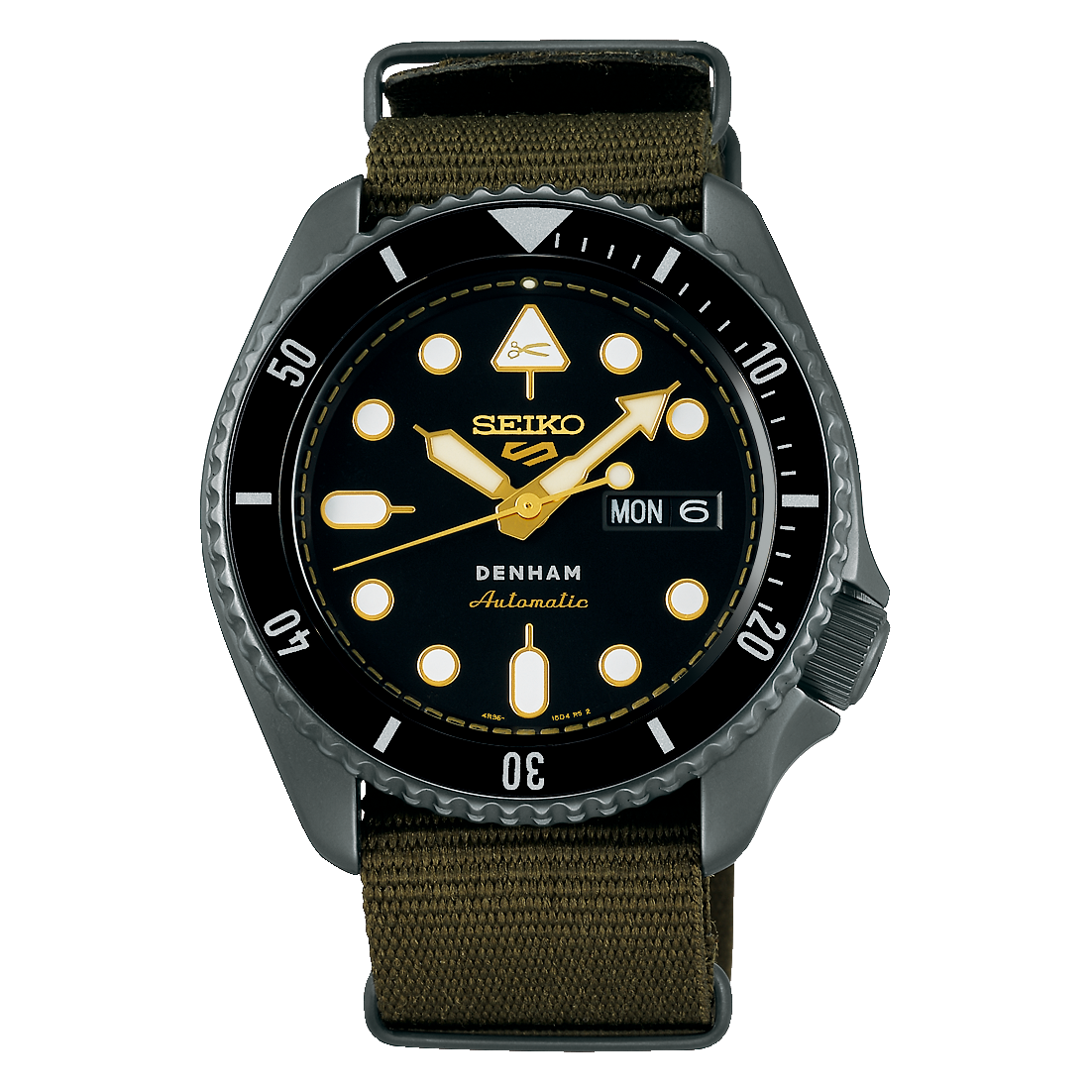 นาฬิกา SEIKO 5 Sports รุ่น SRPL37 SRPL37K SRPL37K1 DENHAM Limited Edition of 2,000 Pcs.