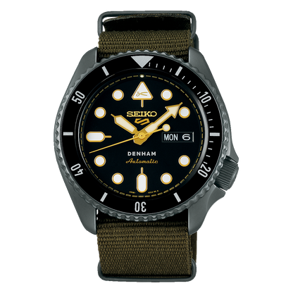 นาฬิกา SEIKO 5 Sports รุ่น SRPL37 SRPL37K SRPL37K1 DENHAM Limited Edition of 2,000 Pcs.