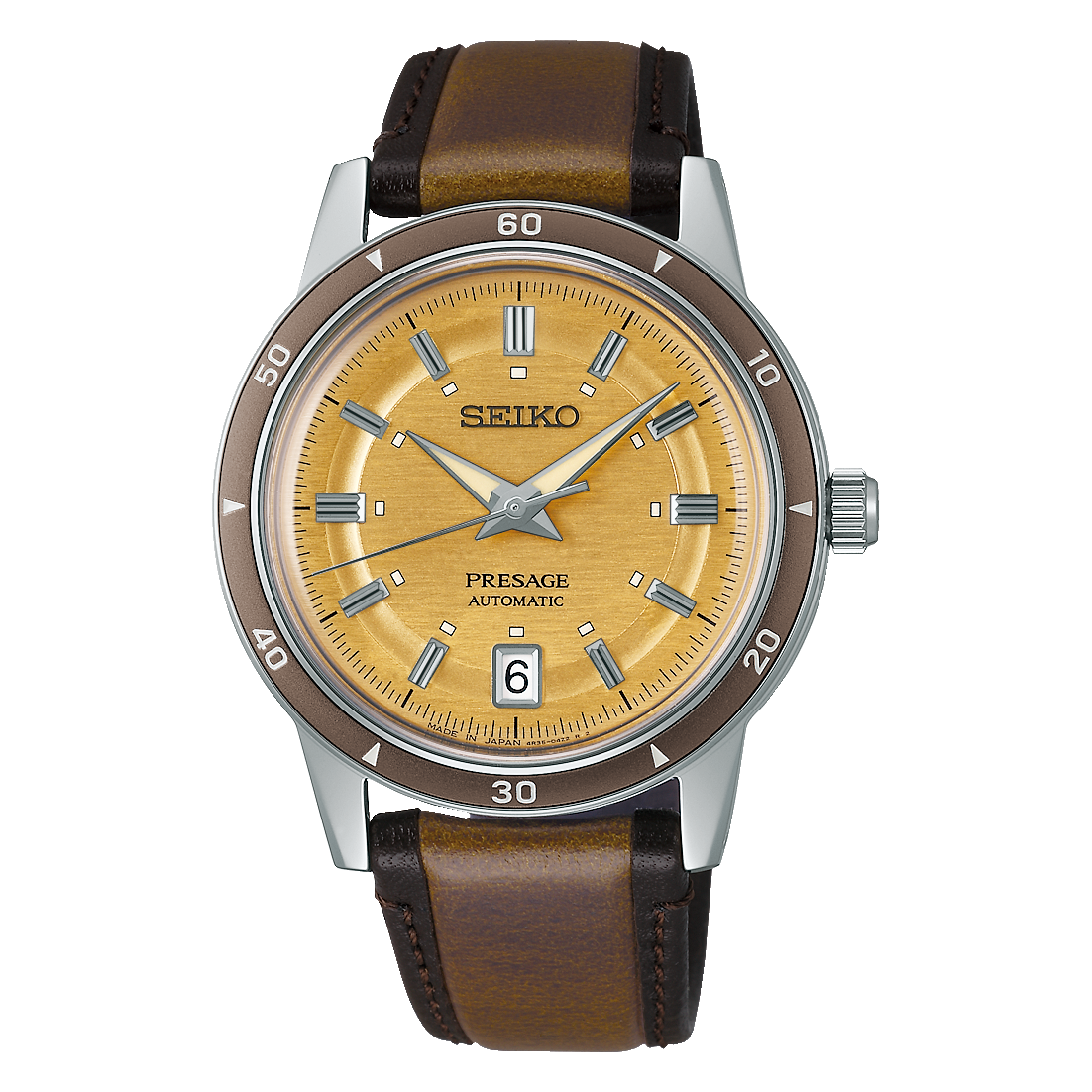 นาฬิกา SEIKO Presage Style60's รุ่น SRPL75 SRPL75J SRPL75J1 Automatic Men's Watch