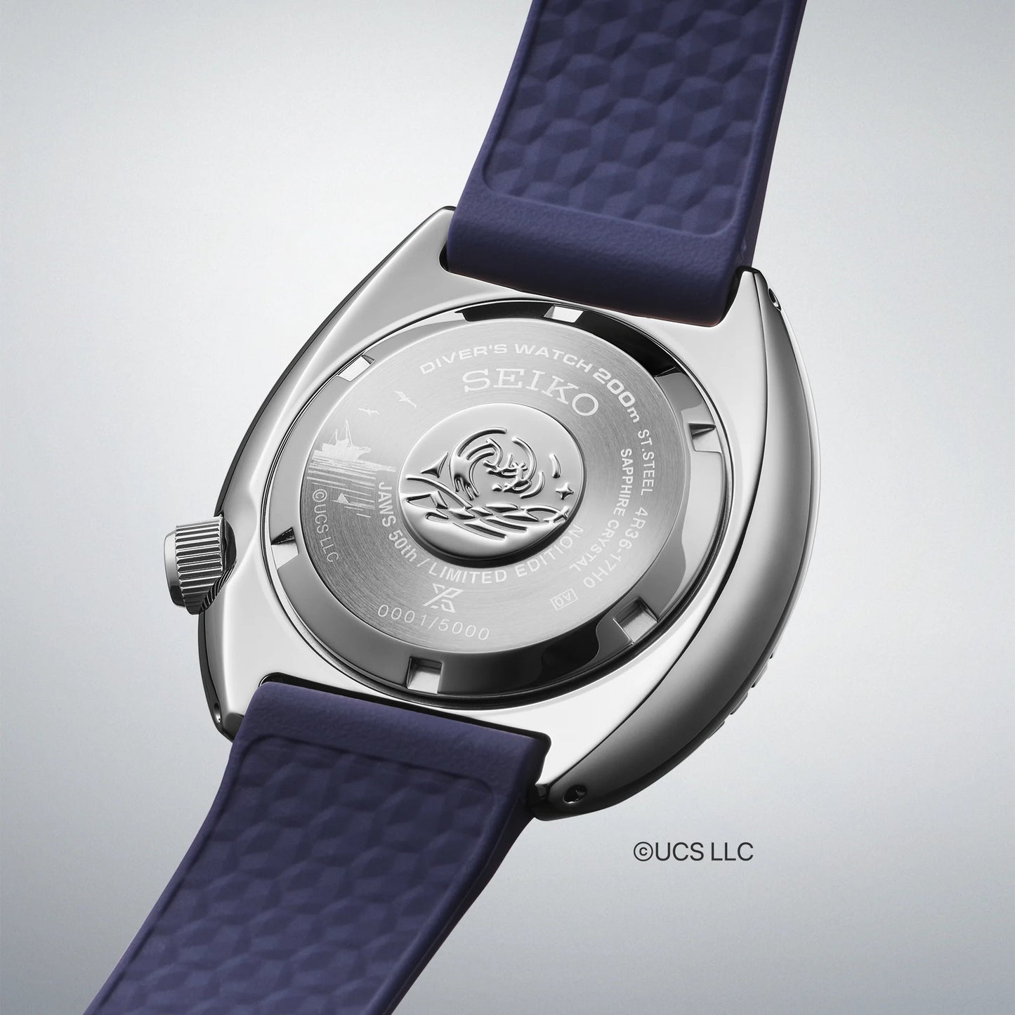 นาฬิกา SEIKO Prospex รุ่น SRPL81 SRPL81J SRPL81J1 JAWS 50th Anniversary Limited Edition of 5,000 Pcs.