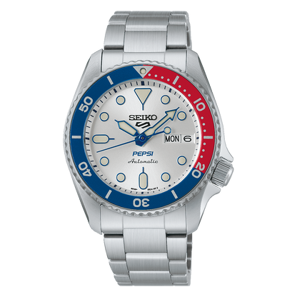 นาฬิกา SEIKO 5 Sports x Pepsi® รุ่น SRPL99 SRPL99K SRPL99K1 Limited Edition of 7,000 Pcs.