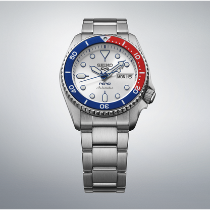 นาฬิกา SEIKO 5 Sports x Pepsi® รุ่น SRPL99 SRPL99K SRPL99K1 Limited Edition of 7,000 Pcs.