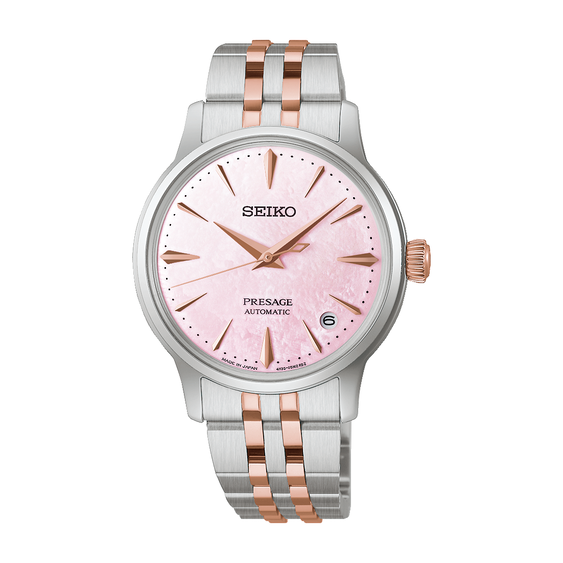 นาฬิกาผู้หญิง SEIKO Presage Cocktail Time รุ่น SRPM06 SRPM06J SRPM06J1 'Sakura Aviation' Limited edition of 9,000 pcs.