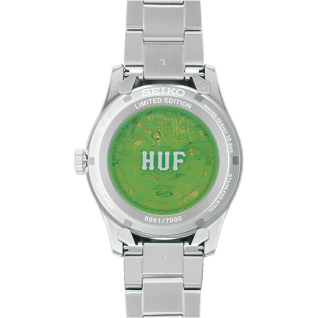 นาฬิกา SEIKO 5 Sports รุ่น SRPM09 SRPM09K SRPM09K1 HUF Limited Edition of 7,000 Pcs.